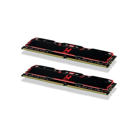 Модуль памяти для компьютера DDR4 32GB (2x16GB) 3200 MHz IRDM Black Goodram (IR-X3200D464L16A/32GDC) - Нулевой остаток (Feed) - Нулевой остаток (Feed)