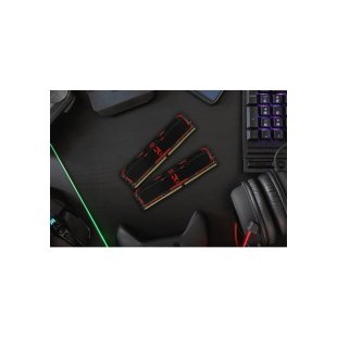 Модуль памяти для компьютера DDR4 32GB (2x16GB) 3200 MHz IRDM Black Goodram (IR-X3200D464L16A/32GDC)