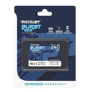 Накопитель SSD 2.5" 240GB Burst Elite Patriot (PBE240GS25SSDR)