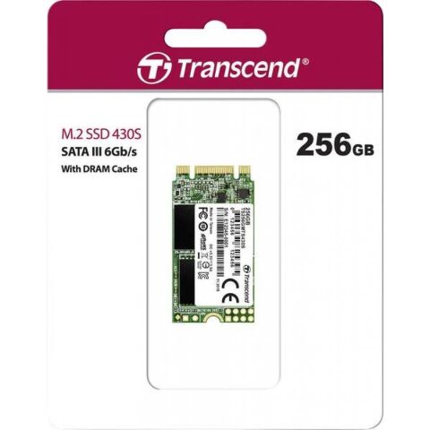 Накопитель SSD M.2 2242 256GB Transcend (TS256GMTS430S) - Нулевой остаток (Feed)  - Нулевой остаток (Feed) 