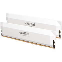 Модуль памяти для компьютера DDR5 32GB (2x16GB) 6400 MHz Pro Overclocking White Micron (CP2K16G64C38U5W)