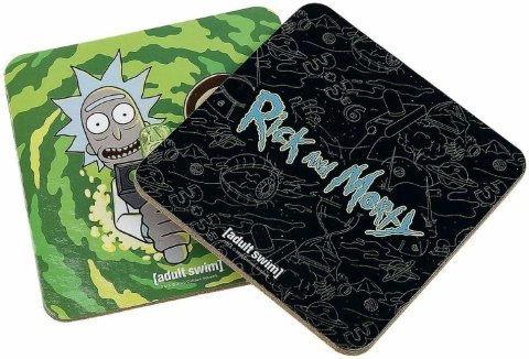 Подарочный набор Рик и Морти GB eye Rick And Morty Gift Box Portal (стакан, чашка, 2 подстаканника) -   -