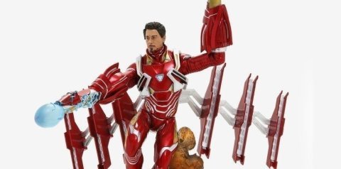 Фигурка Diamond Select Toys Marvel: Avengers Infinity War: Iron Man Mk50 Unmasked Diorama Figure -   -