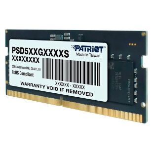 Модуль памяти для ноутбука SoDIMM DDR5 8GB 4800 MHz Patriot (PSD58G480041S)