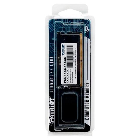 Модуль памяти для ноутбука SoDIMM DDR5 8GB 4800 MHz Patriot (PSD58G480041S) - Модули памяти к ноутбукам  - Модули памяти к ноутбукам 