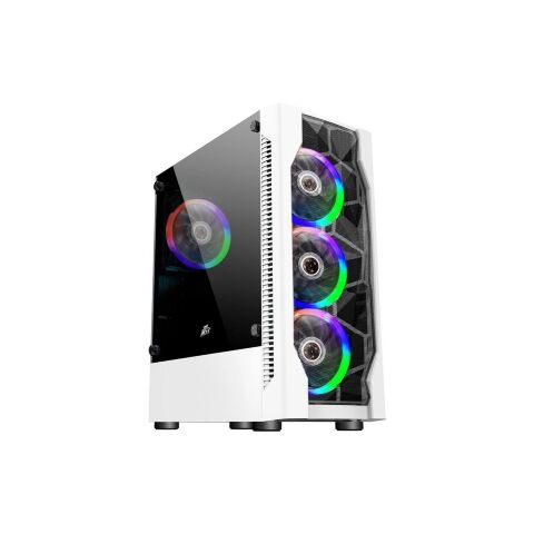 Корпус для ПК 1stPlayer D4-WH-4F1-W - Корпуса  - Корпуса 