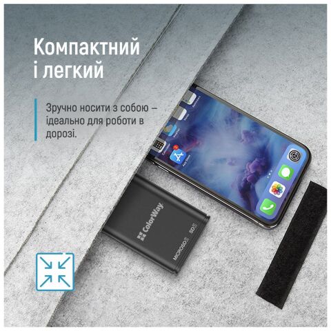 Считыватель флеш-карт ColorWay USB-C to USB 3.0/SD/MicroSD (CW-CR-02) - Кардридеры  - Кардридеры 