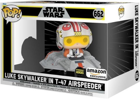 Фигурка Funko Star Wars Luke Skywalker in T-47 Airspeeder фанко Люк Скайуокер Exclusive 662 -   -