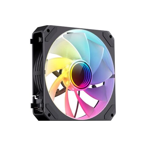 Кулер для корпуса JONSBO ZG-120BR Black - Нулевой остаток (Feed)  - Нулевой остаток (Feed) 