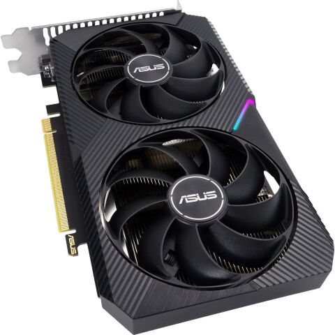 Видеокарта ASUS GeForce RTX3050 8Gb DUAL OC (DUAL-RTX3050-O8G-V2) - Нулевой остаток (Feed) - Нулевой остаток (Feed)