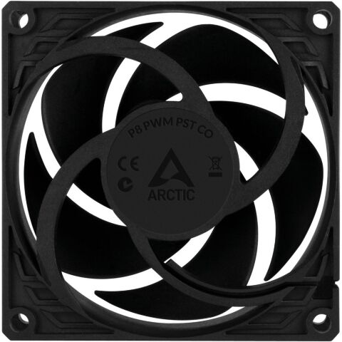 Кулер для корпуса Arctic P8 PWM PST CO (Black) (ACFAN00151A) - Нулевой остаток (Feed)  - Нулевой остаток (Feed) 