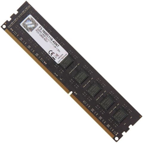 Модуль памяти для компьютера DDR3 4GB 1600 MHz G.Skill (F3-1600C11S-4GNT) - Нулевой остаток (Feed)  - Нулевой остаток (Feed) 