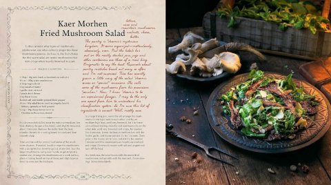 Книга кулинарная Ведьмак The Witcher Official Cookbook: Provisions, Fare, and Culinary Tales from Travels Across the Continent -   -  