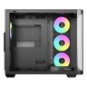 Корпус для ПК OCYPUS IOTA C70 BK CURVE ARGB DIGITAL (IOTA-C70-BKD400CD-GL)