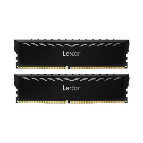 Модуль памяти для компьютера DDR4 16GB (2x8GB) 3600 MHz THOR Black Lexar (LD4U08G36C18LG-RGD) - Нулевой остаток (Feed)  - Нулевой остаток (Feed) 