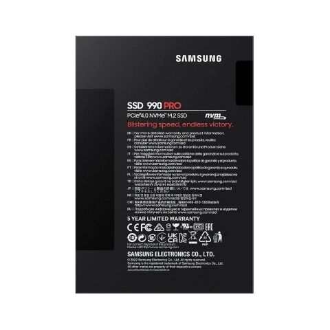 Накопитель SSD M.2 2280 2TB 990 PRO Samsung (MZ-V9P2T0BW) - Внутренние SSD  - Внутренние SSD 