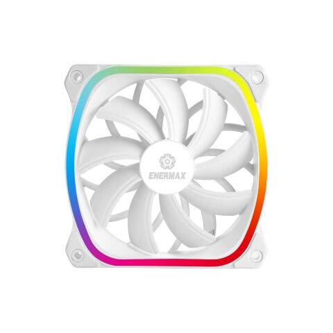 Кулер для корпуса Enermax SquA RGB White (UCSQARGB12P-W-SG) - Вентиляторы к корпусам  - Вентиляторы к корпусам 