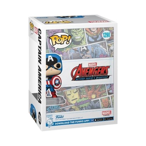Фігурка Funko Marvel: The Avengers Heroes Captain America Фанко Капітан Америка (Amazon Exclusive) 1290 - -