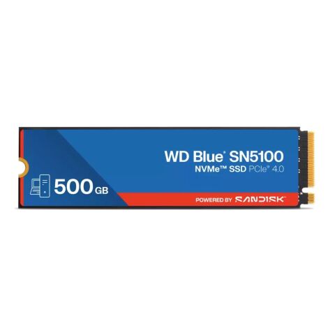 Накопитель SSD M.2 2280 500GB BLUE SN5100 WD (WDS500G5B0E-00CPE0) - Внутренние SSD  - Внутренние SSD 