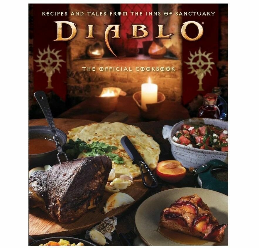 Книга кулинарная Diablo Cookbook: Recipes and Tales from the Inns of Sanctuary (Твёрдый переплёт) (Eng)