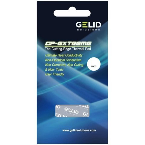 Термопрокладка Gelid Solutions GP-Extreme 80x40x2.0 mm (TP-GP01-D) - Нулевой остаток (Feed) - Нулевой остаток (Feed)