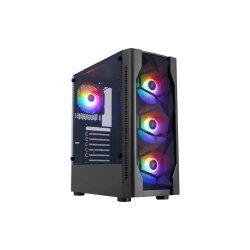 Корпус 1stPlayer D4-BK-4F1