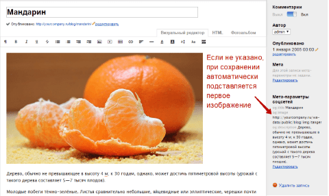 Мета-параметры соцсетей  - Плагины  - Плагины 