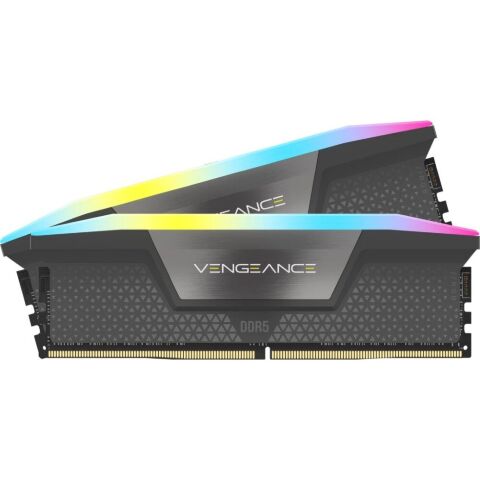 Модуль памяти для компьютера DDR5 96GB (2x48GB) 6000 MHz Vengeance RGB Grey Corsair (CMH96GX5M2E6000Z36) - Нулевой остаток (Feed)  - Нулевой остаток (Feed) 