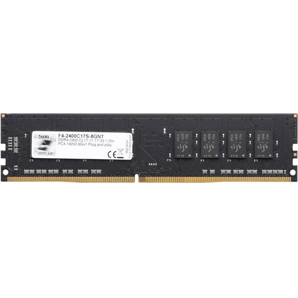 Модуль памяти для компьютера DDR4 8GB 2400 MHz G.Skill (F4-2400C17S-8GNT)