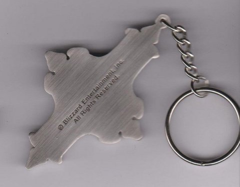 Брелок - Diablo III Logo Keychain -   -  