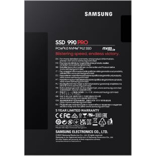 Накопитель SSD M.2 2280 1TB 990 PRO Samsung (MZ-V9P1T0BW)