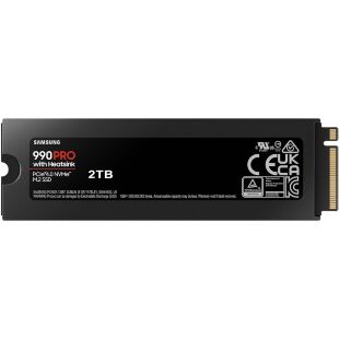 Накопитель SSD M.2 2280 2TB 990 PRO with Heatsink Samsung (MZ-V9P2T0CW)