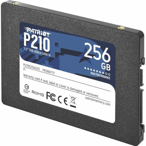 Накопитель SSD 2.5" 256GB Patriot (P210S256G25) - Внутренние SSD  - Внутренние SSD 