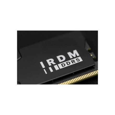Модуль памяти для компьютера DDR5 32GB (2x16GB) 6000 MHz IRDM Black Goodram (IR-6000D564L36S/32GDC) - Нулевой остаток (Feed)  - Нулевой остаток (Feed)
