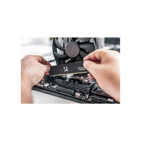 Модуль памяти для компьютера DDR5 32GB (2x16GB) 6000 MHz IRDM Black Goodram (IR-6000D564L36S/32GDC) - Нулевой остаток (Feed)  - Нулевой остаток (Feed)