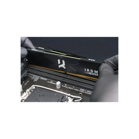 Модуль памяти для компьютера DDR5 32GB (2x16GB) 6000 MHz IRDM Black Goodram (IR-6000D564L36S/32GDC) - Нулевой остаток (Feed)  - Нулевой остаток (Feed)