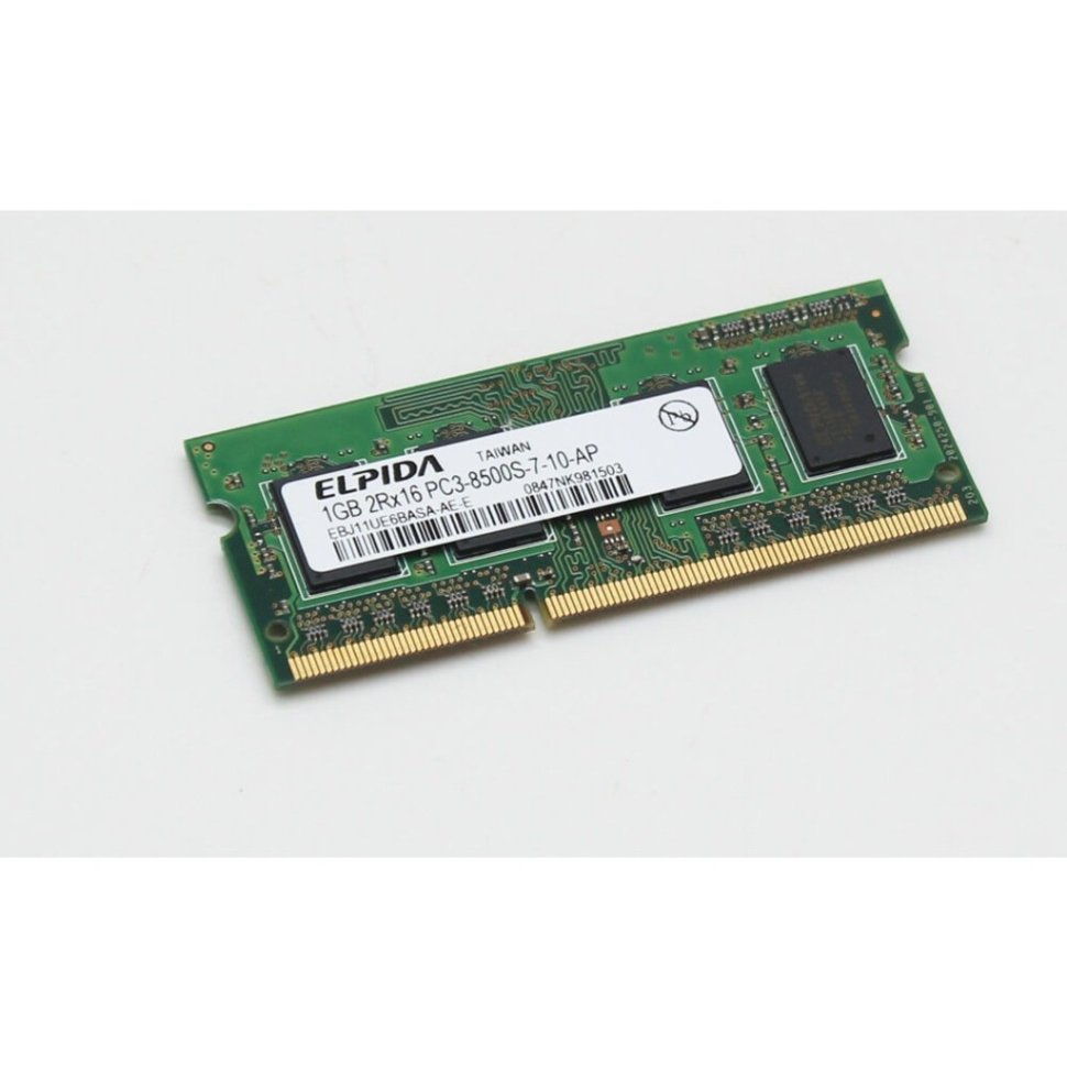 RAM 1GB 2RX16 PC3-8500S-7-10-AP