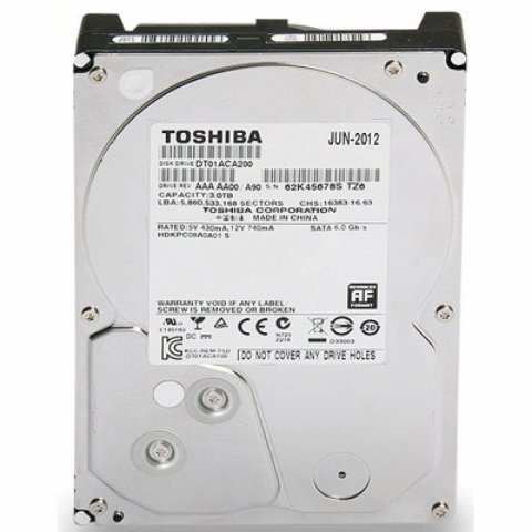 Жесткий диск 3.5" 2TB Toshiba (DT01ACA200) - Нулевой остаток (Feed)  - Нулевой остаток (Feed) 