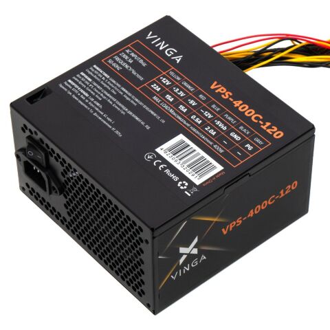 Блок питания Vinga 400W ОЕМ (VPS-400С-120) - Блоки питания - Блоки питания