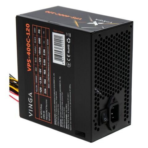Блок питания Vinga 400W ОЕМ (VPS-400С-120) - Блоки питания - Блоки питания