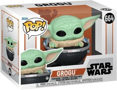 Фигурка Funko Star Wars: Mandalorian Мандалорец Фанко Звёздные войны Grogu Грогу 664 -   -