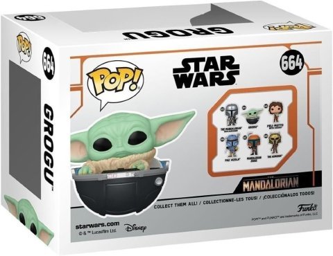 Фигурка Funko Star Wars: Mandalorian Мандалорец Фанко Звёздные войны Grogu Грогу 664 -   -