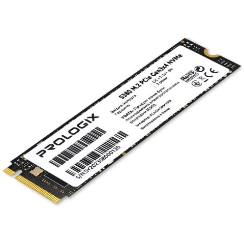 Накопитель SSD M.2 2280 256GB Prologix (PRO256GS380) - Нулевой остаток (Feed)  - Нулевой остаток (Feed) 