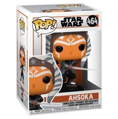 Фигурка Funko Bobble: Star Wars Mandalorian Ahsoka with Lightsabers фанко Асока Тано 464 -   -