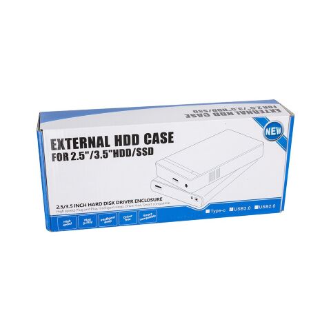 Карман внешний PowerPlant HDD 2.5" USB3.0 (HC380213) - Аксессуары к HDD  - Аксессуары к HDD 