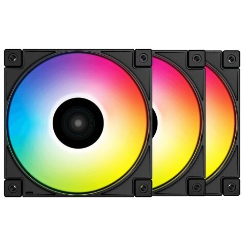 Кулер для корпуса Deepcool FC120 3 in 1 - Нулевой остаток (Feed)  - Нулевой остаток (Feed) 