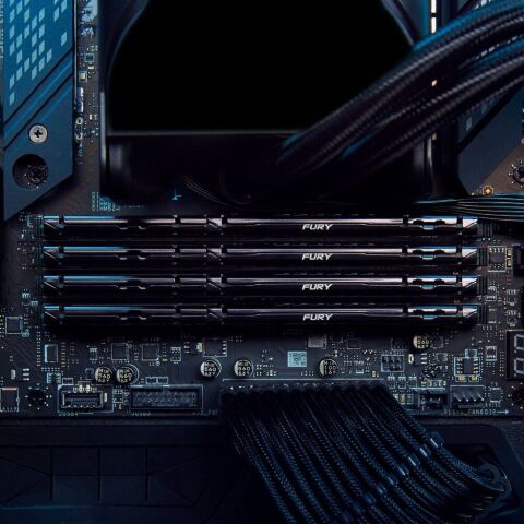 Модуль памяти для компьютера DDR5 16GB (2x8GB) 6000 MHz Beast Kingston Fury (ex.HyperX) (KF560C36BBEK2-16) - Модули памяти для компьютера - Модули памяти для компьютера