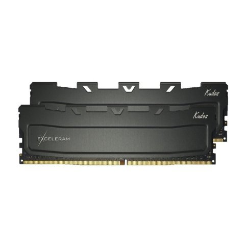 Модуль памяти для компьютера DDR4 32GB (2x16GB) 3200 MHz Black Kudos eXceleram (EKBLACK4323222CD) - Нулевой остаток (Feed)  - Нулевой остаток (Feed)