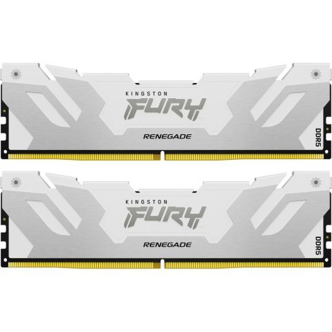 Модуль памяти для компьютера DDR5 64GB (2x32GB) 6400 MHz Renegade White XMP Kingston Fury (ex.HyperX) (KF564C32RWK2-64) - Модули памяти для компьютера - Модули памяти для компьютера