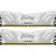 Модуль памяти для компьютера DDR5 64GB (2x32GB) 6400 MHz Renegade White XMP Kingston Fury (ex.HyperX) (KF564C32RWK2-64) - Модули памяти для компьютера - Модули памяти для компьютера